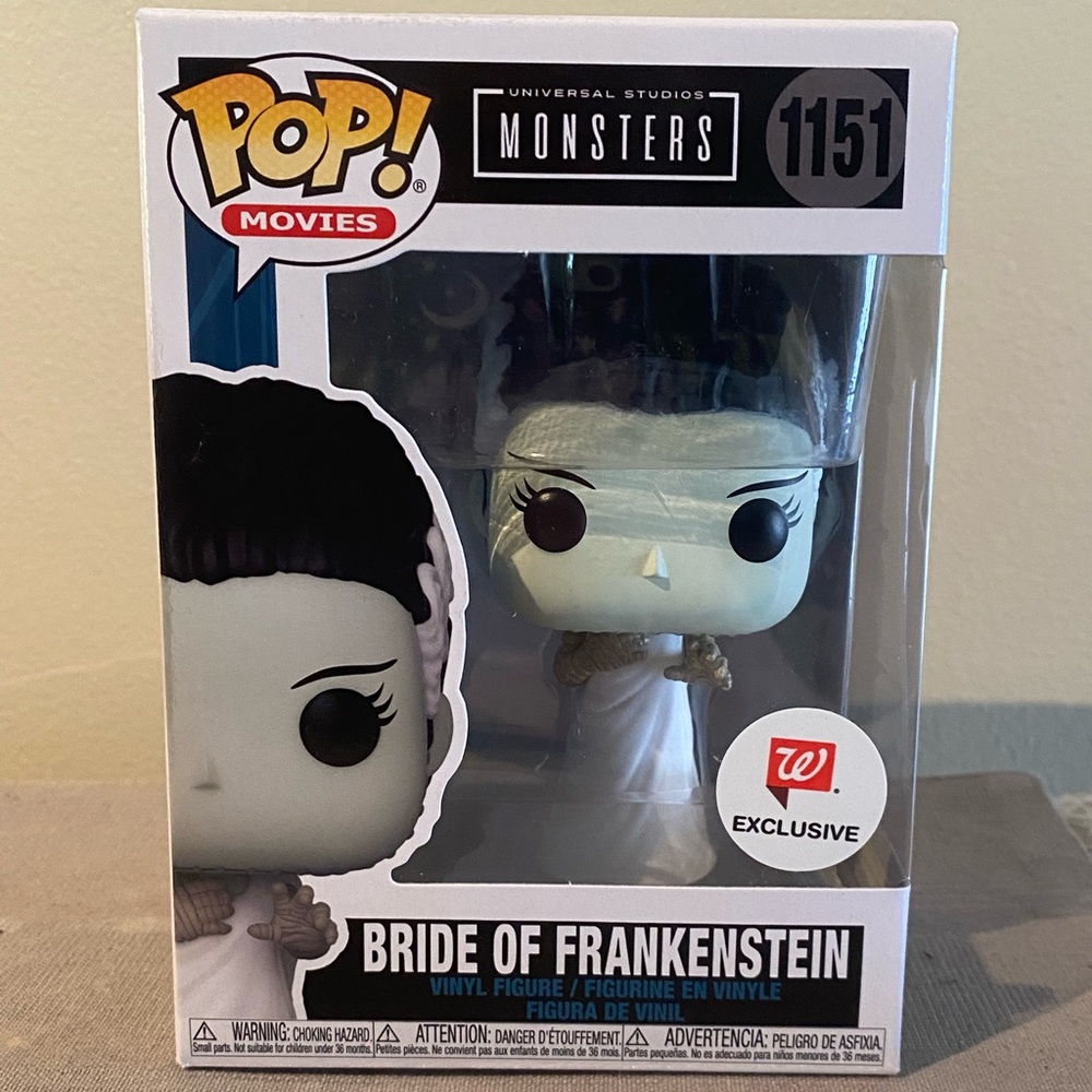 Funko Pop Walgreens Exclusive ⚡️ Bride of Frankenstein 🖤 Universal Monsters
